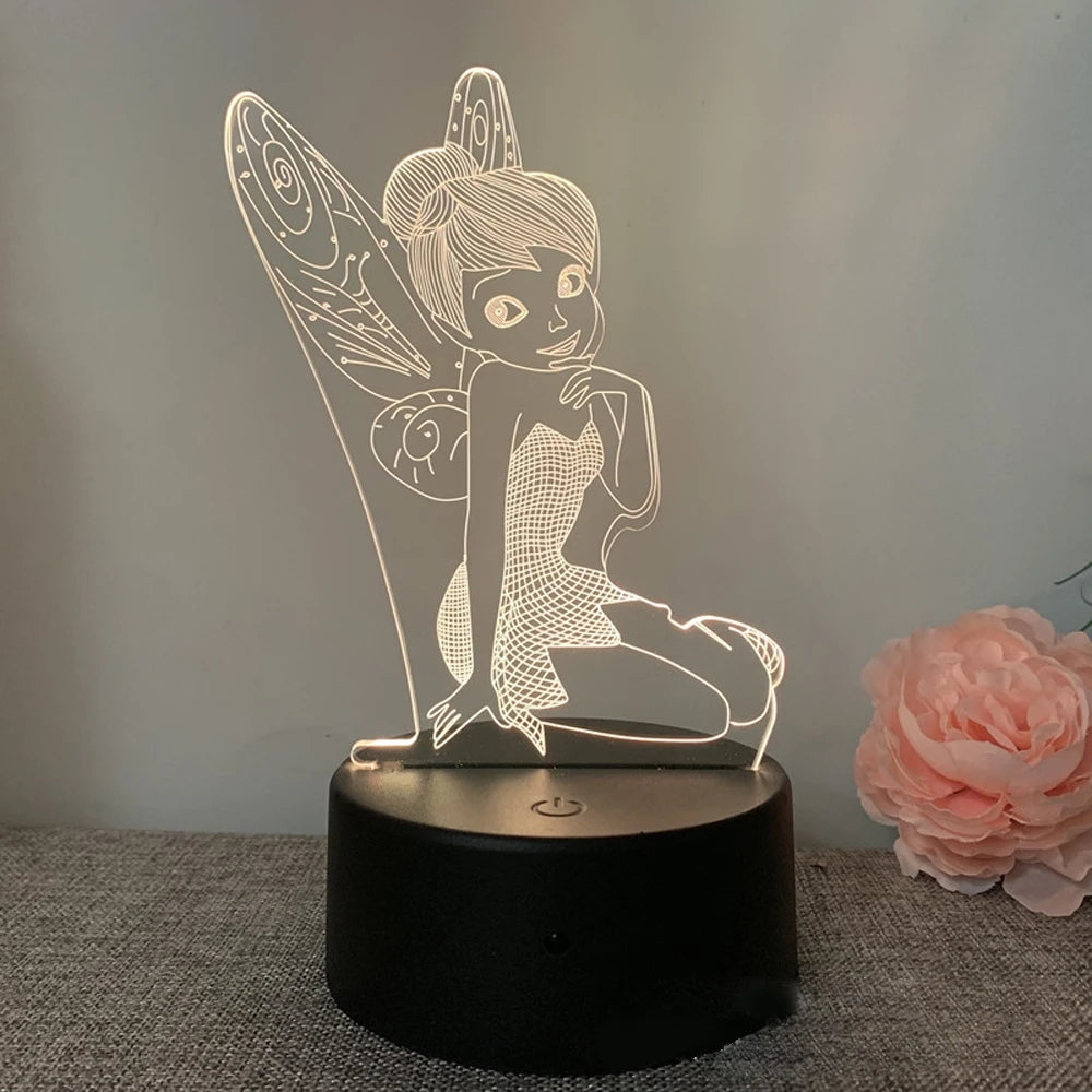 lampe de chevet reine des neiges