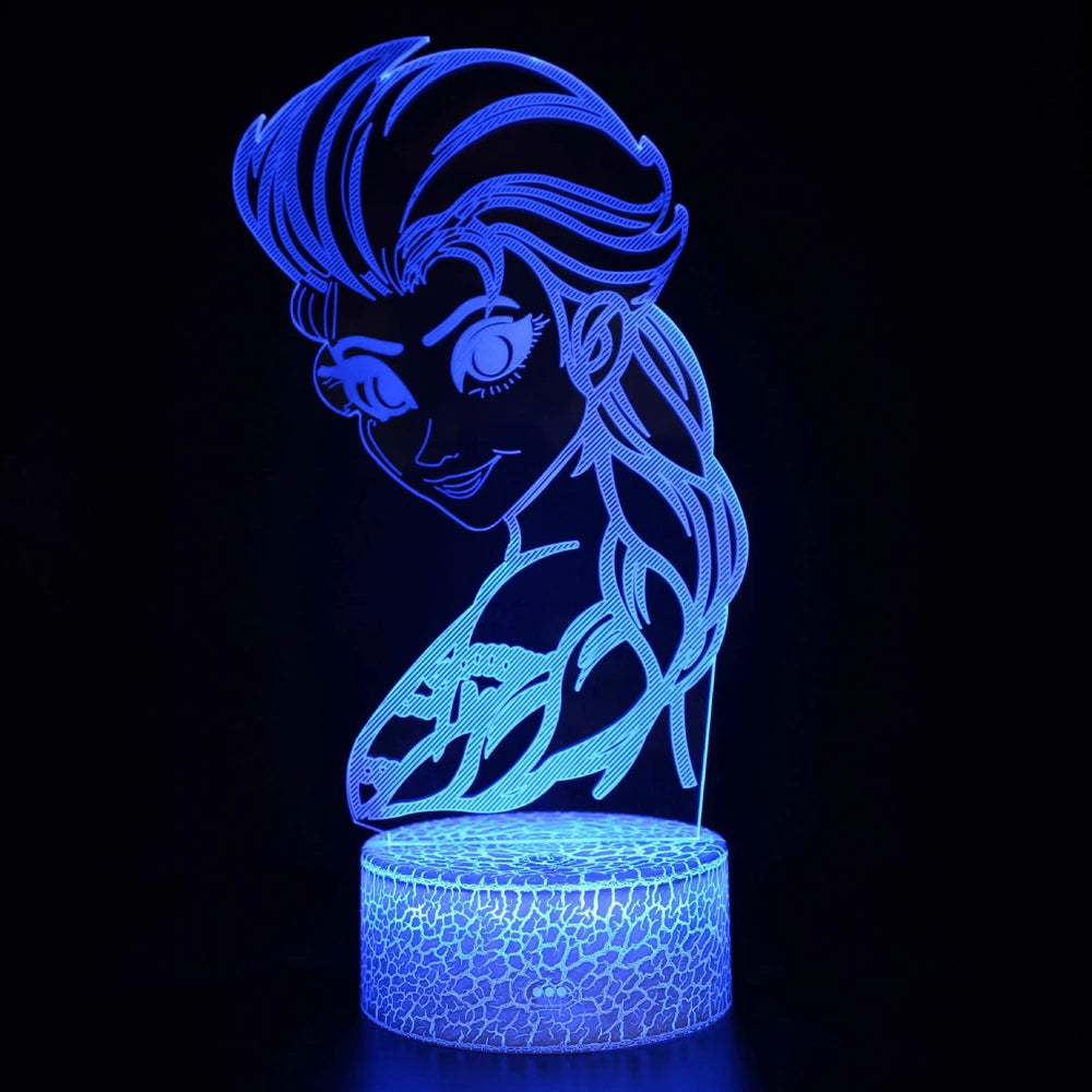 lampe de chevet reine des neiges