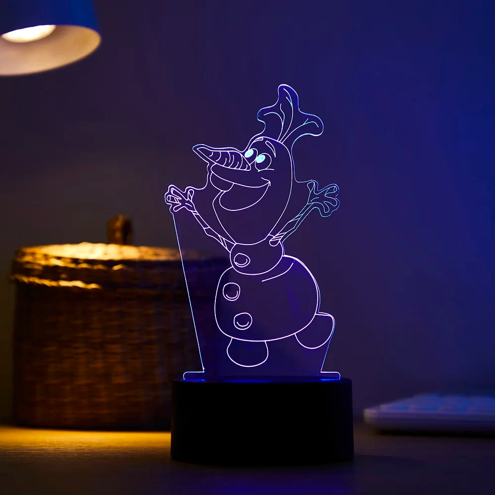 lampe de chevet reine des neiges