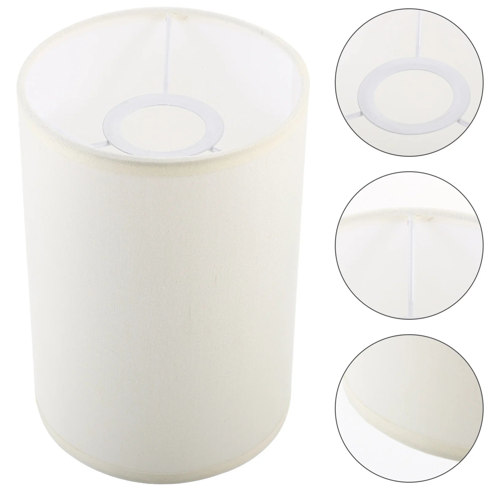 chapeau lampe de chevet beige 