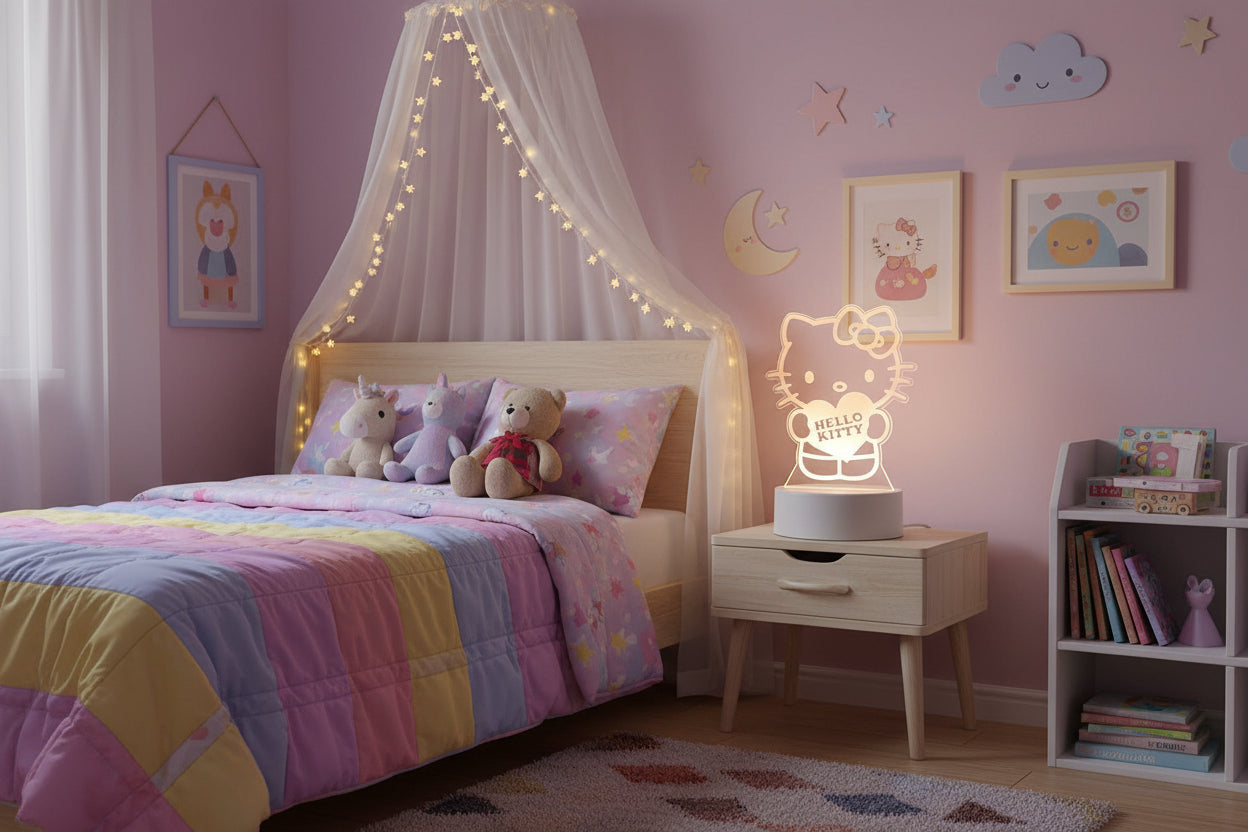 lampe de chevet Hello kitty A8 tactile