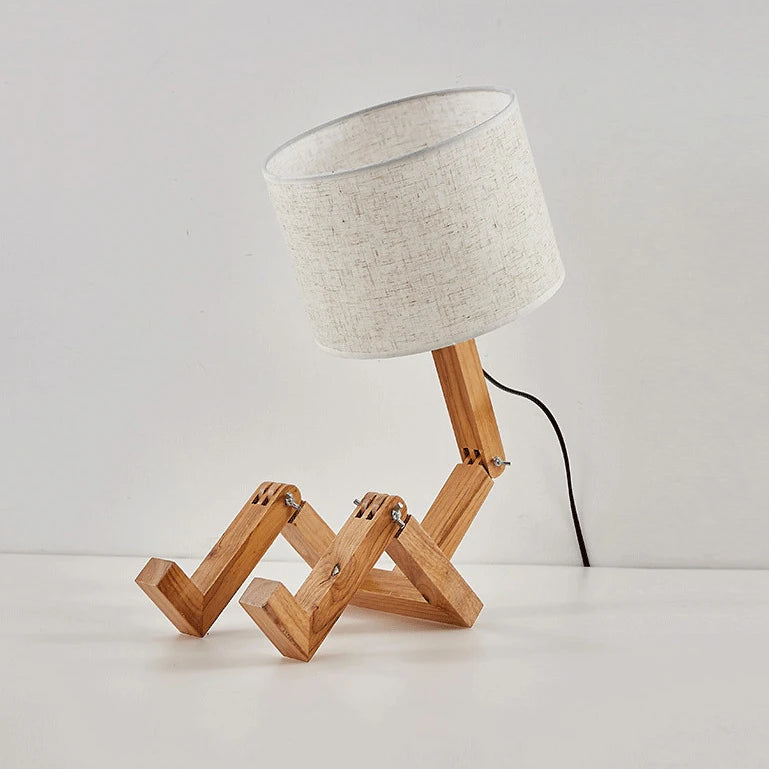 lampe de chevet bois 1