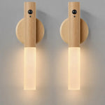 lampe de chevet bois et blanc - Vignette | LAMPECOCOON