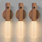 lampe de chevet bois et blanc - Vignette | LAMPECOCOON