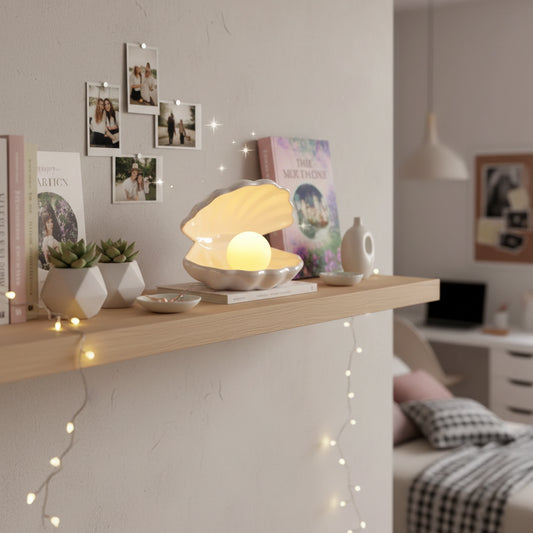 lampe de chevet coquillage 