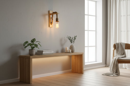 lampe de chevet corde 110V