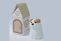 lampe de chevet fillette chien