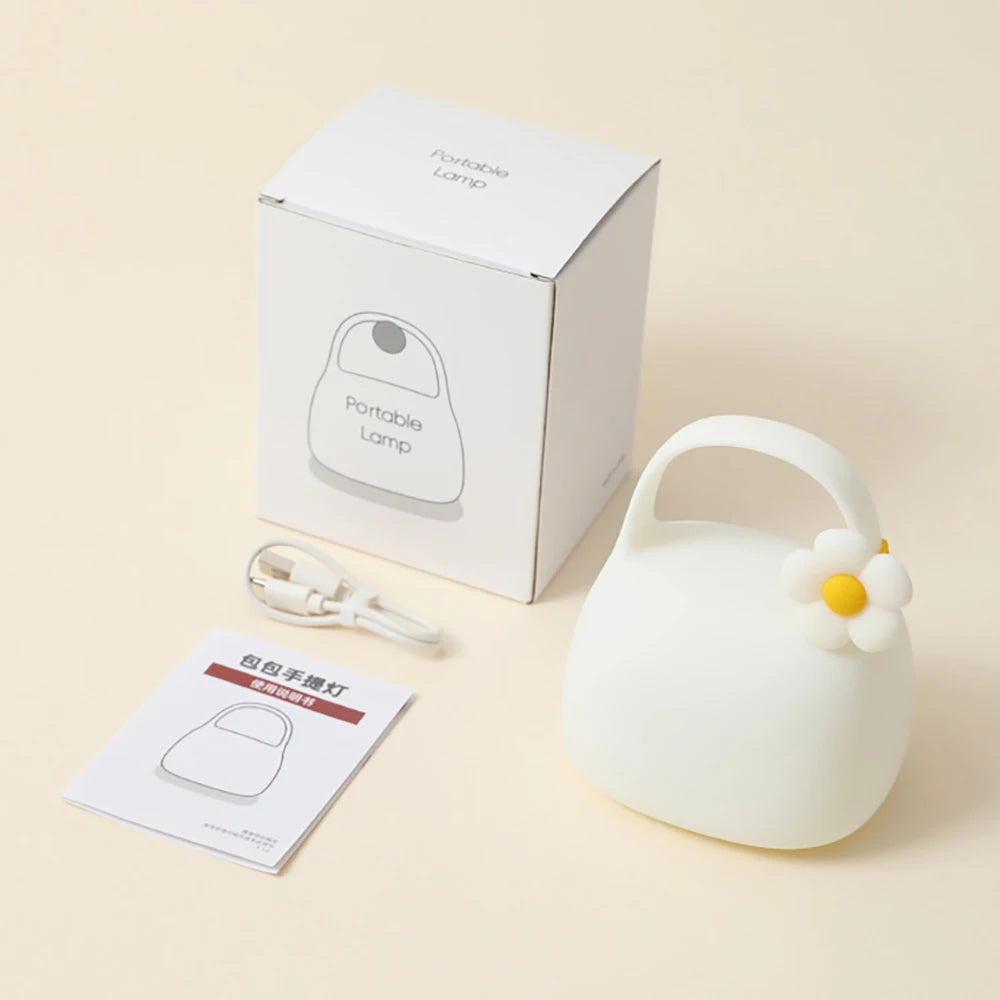 lampe de chevet fillette sac à main