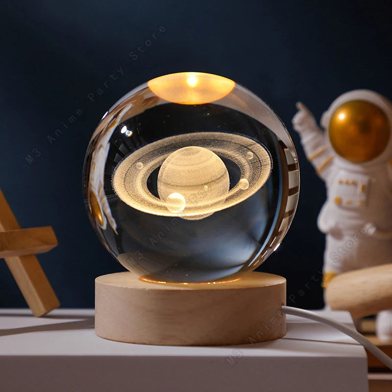 lampe de chevet globe saturne 