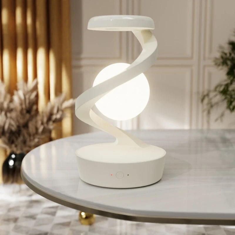 lampe de chevet industrielle blanc 