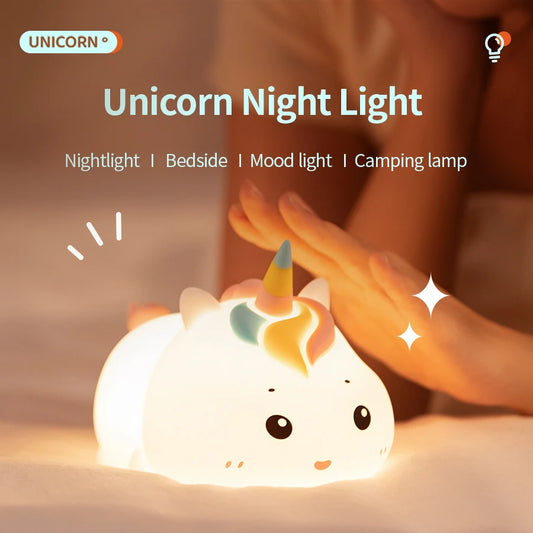 lampe de chevet licorne