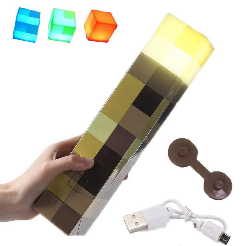 lampe de chevet minecraft