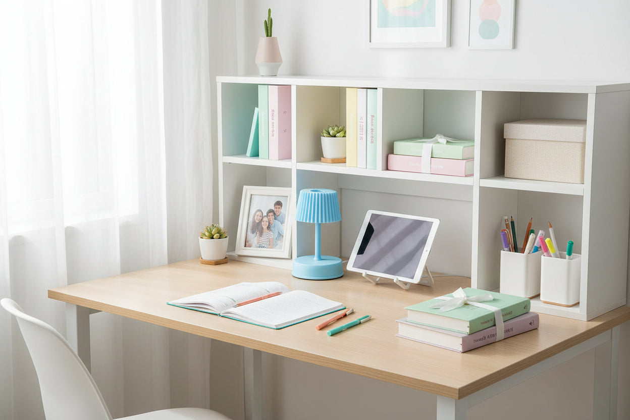 lampe de chevet pile bleue