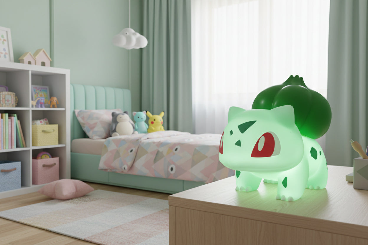 lampe de chevet pokémon bulbasaur