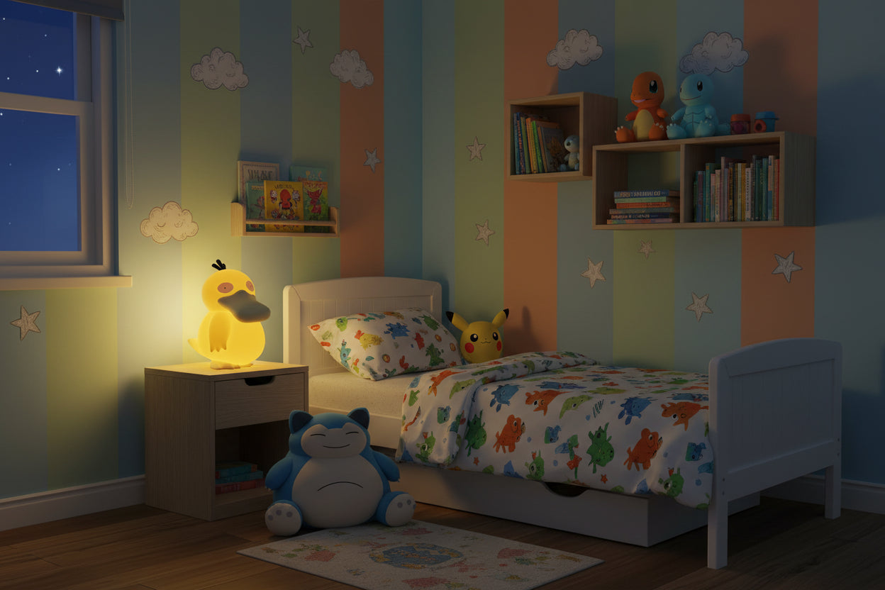 lampe de chevet pokémon psyduck