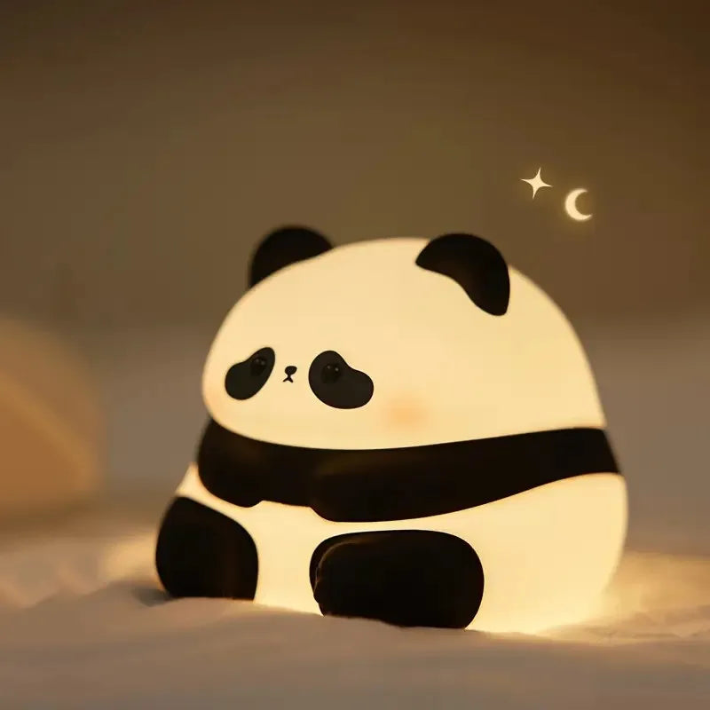 lampe de chevet pour garçon panda huahua