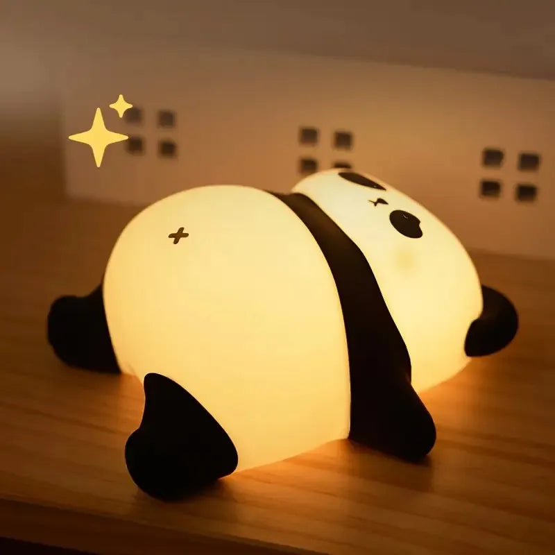 lampe de chevet pour garçon panda tangtang