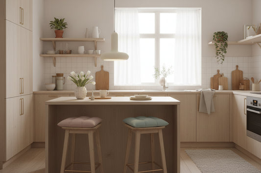 lampe de chevet scandinave blanc