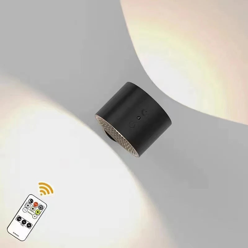 lampe de chevet usb noir
