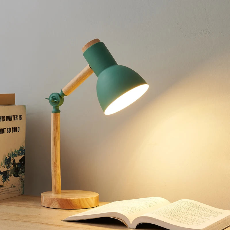 lampe de chevet vert 